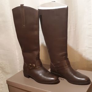 Franco Fortini Brown Leather Boots